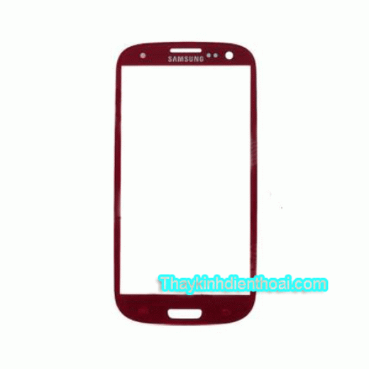 Kính Samsung Galaxy S3 màu Đỏ